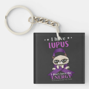 Lupus Krieger Grumpy Cat Schlüsselanhänger Lust