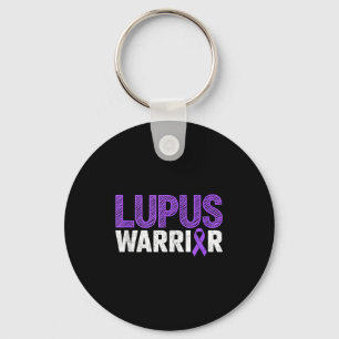Lupus Krieger Kämpfer Überlebender SLE-Bewusstsein Schlüsselanhänger