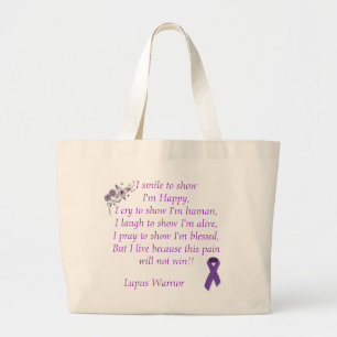 Lupus-Kriegers-Tasche Jumbo Stoffbeutel