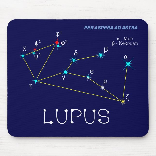 Lupus Mousepad (Vorne)