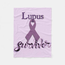 Lupus Survivor Fleecedecke