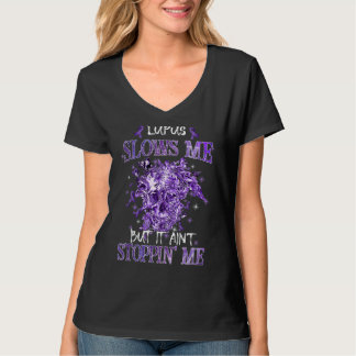 Lupus verlangsamt mich aber es Ainu2019t Stoppinu2 T-Shirt