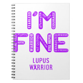 Lupus Warrior - ICH BIN FINE Notizblock