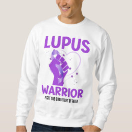 LUPUS WARRIOR Lila, kundenspezifische Sensibilisie Sweatshirt