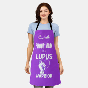 LUPUS WARRIOR Mutter Tag Proud Mama Schürze