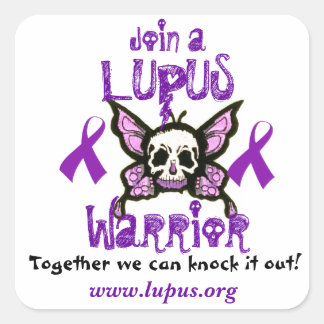 Lupus Warrior Sticker