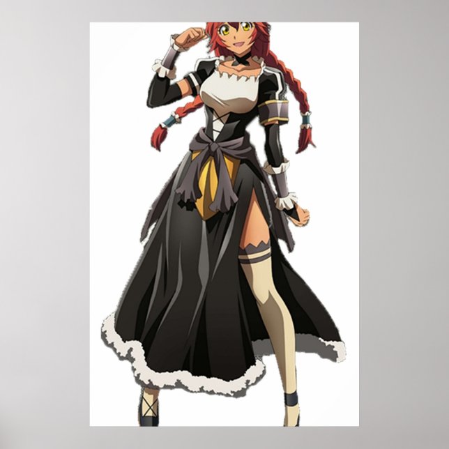 Lupusregina Beta Overlord AnimeManga Poster (Vorne)