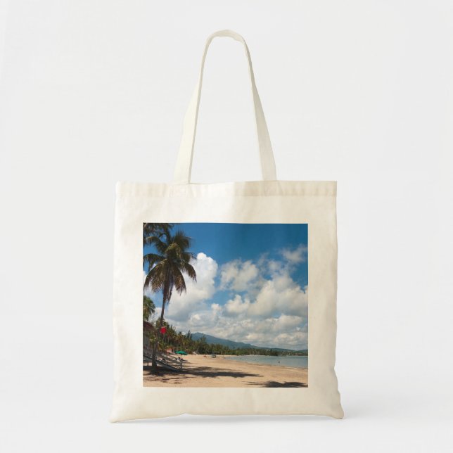 Luquillo Strand Puerto Rico Tragetasche (Vorne)