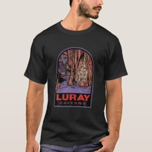 Luray Caverns Virginia Abzeichen T-Shirt