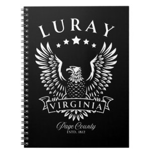 Luray Page Landkreis Virginia Vintag Eagle Notizblock
