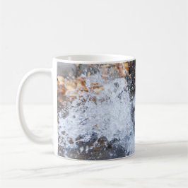 Lurcher-Schwimmen-Tasse| männlicher Lurcher-Hund Kaffeetasse