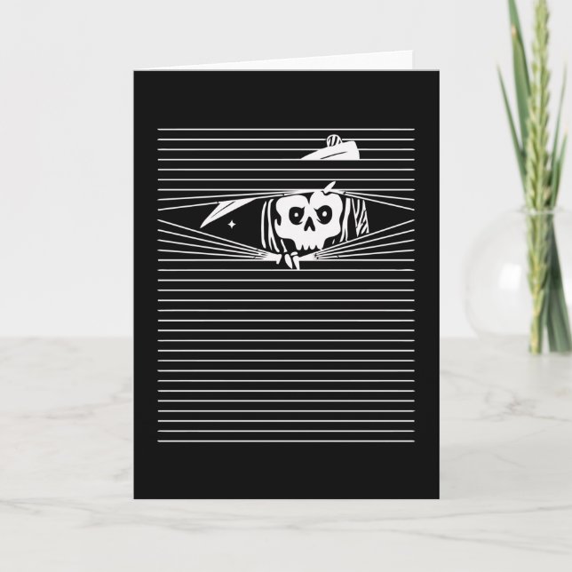 Lurk Halloween Karte (Vorderseite)