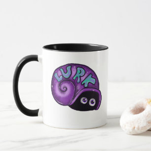 Lurk Introvert Snail Emote Tasse