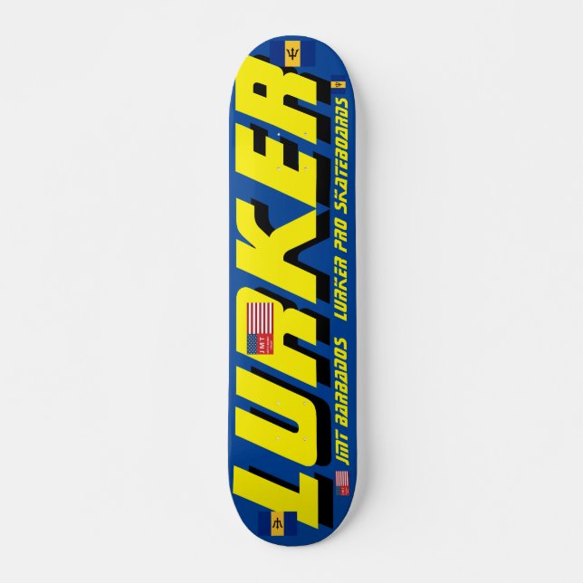 LURKER JMT BARB 7 3/4" Skateboard Deck (Vorne)