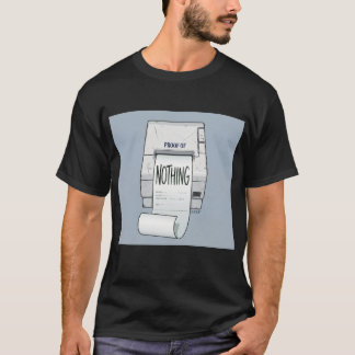 LUSA - Beweis für Nichts - Lustiger Belegdrucker T-Shirt