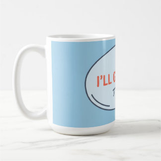 LUSA - Ich melde mich wieder - Sprechblase Aus Kaffeetasse