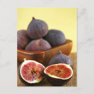 Luscious Figs Postkarte