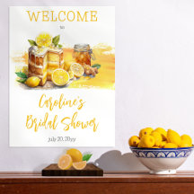 Luscious Lemon Cake Ginger Tea Brautparty