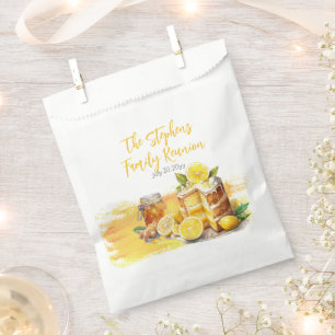 Luscious Lemon Cake Ginger Tea Family Wiedersehen Geschenktütchen