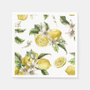 Luscious Lemons Brautparty Serviette