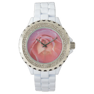 Luscious Pink Rose Armbanduhr