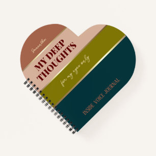 Lush Aquamarin Green Pink Elegantes Pocket Noteboo Notizbuch