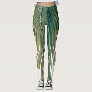 Lush Caribbean Palm 3 #palm#tropical Leggings