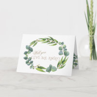 Lush Eukalyptus Foliage gibt mir ab