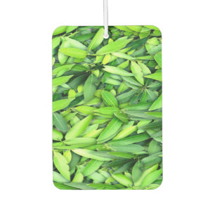 Lush Green Blätter Pattern - Natur botanisch Autolufterfrischer