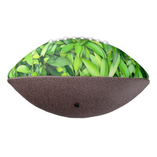 Lush Green Blätter Pattern - Natur botanisch Football