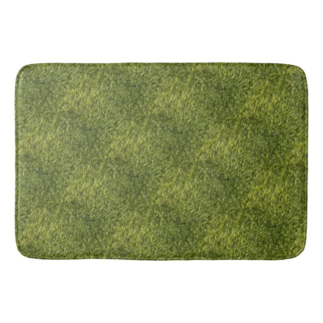 Lush Green Moss Badematte (Vorderseite)