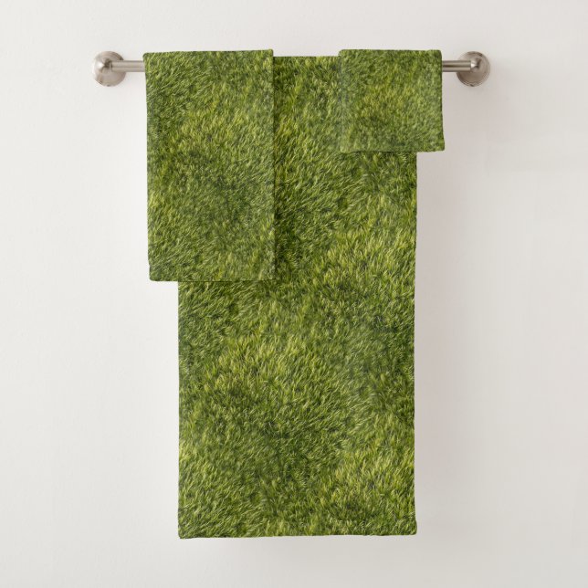 Lush Green Moss Badhandtuch Set (Insitu)