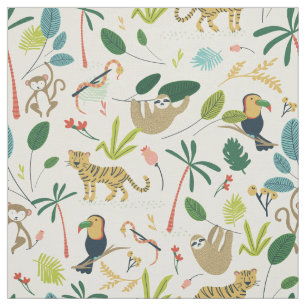 Lush Jungle Stoff