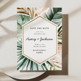 Lush Tropics Save the Date Einladung