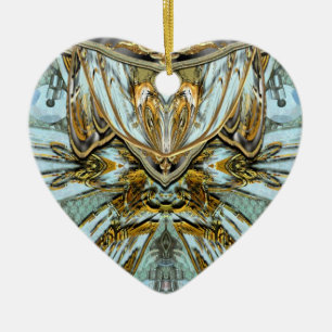 LushFlow Elegant Lady Keramikornament