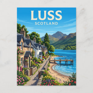 Luss Schottland Postkarte