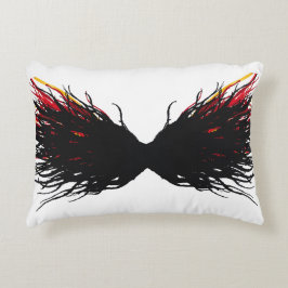 Lust Abstract 7 Deadly Sins Alcohol Ink Art Dekokissen