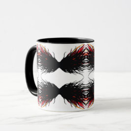 Lust Abstract 7 Deadly Sins Alcohol Ink Art Tasse