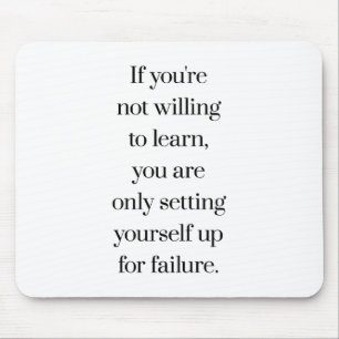 Lust auf das Erlernen der Maus Pad Mousepad