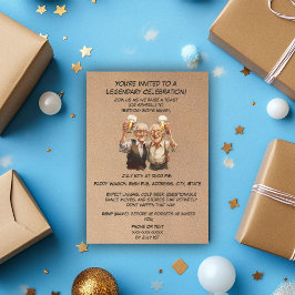 Lust auf die Jahre! Funny Old Man Birthday Einladung