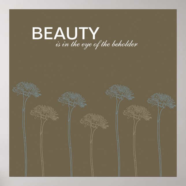 Lüster Poster (Vorne)