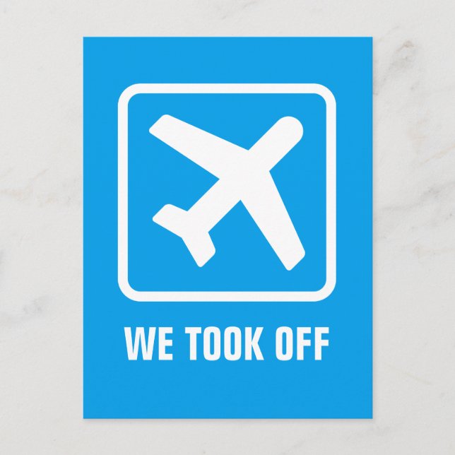 Lustfreie Umverteilung oder neue Adressenverschieb Ankündigungspostkarte (Vorderseite)