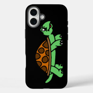 Lustiege Schildkröte iPhone 16 Plus Hülle