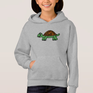 Lustiege Schildkröte Hoodie