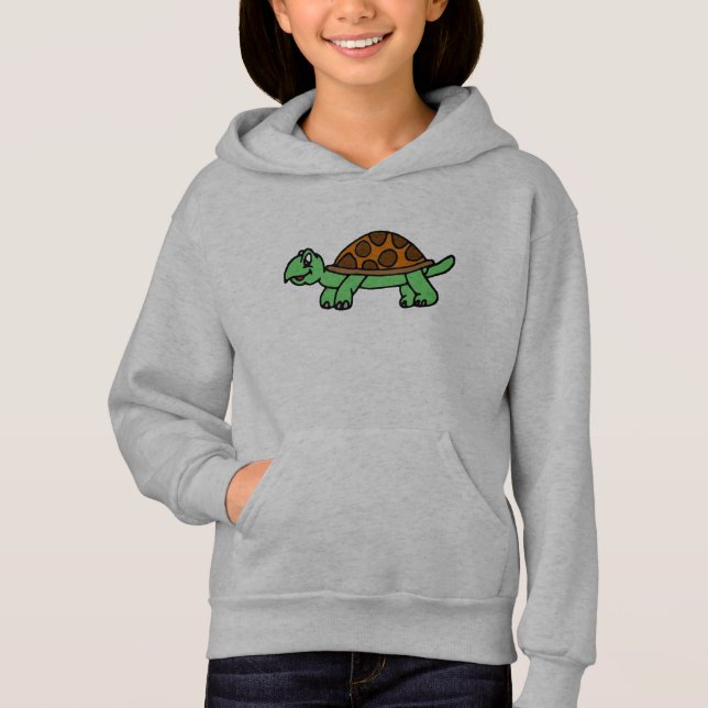 Lustiege Schildkröte Hoodie (Vorderseite)