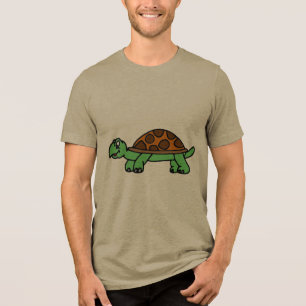 Lustiege Schildkröte Tri-Blend Shirt