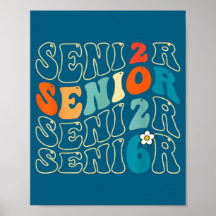 Lustig 2026 Senior Absolvent Groovy 2026 Abschluss Poster