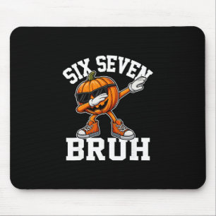 Lustig 67 Bruh Halloween Sechs Sieben Meme Brainro Mousepad