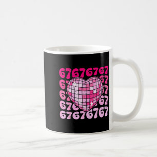 Lustig 67 Herz Disco Kugel Valentinstag Sechs Sieb Kaffeetasse