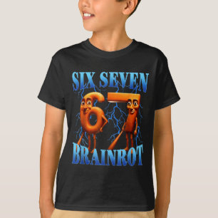 Lustig 67 Meme Italienischer Brainrot Tung Tung Sa T-Shirt